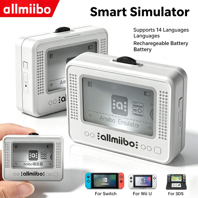 Amiibo Unlimited Data Transfer Kingdom Tears Rechargeable Amiibo Smart Simulator Unlimited Data Transfer Pixl Nfc Sensor