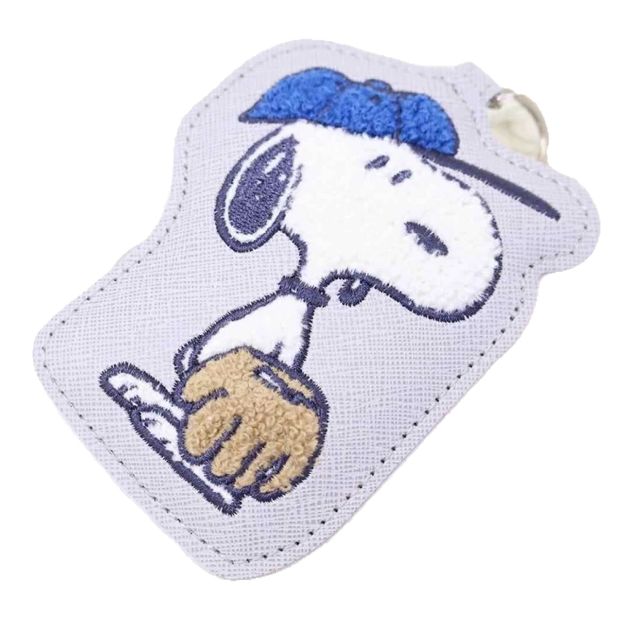 Tarjeta de tráfico de cuero japonés en stock tarjeta de control de acceso tarjeta bolsa de tarjeta con cuerda de tracción telescópica