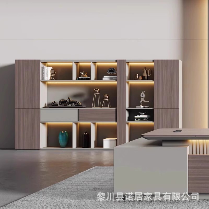 大班オフィス家具、大班デスク、オフィスデスクと椅子のワンストップ購入、モダンでシンプルなボスデスク、プレジデント|undefined