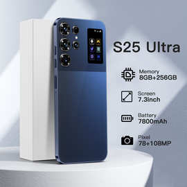 S25 Ultra爆款跨境手机全球通4g大屏6.8寸外置笔安卓智能手机3+16