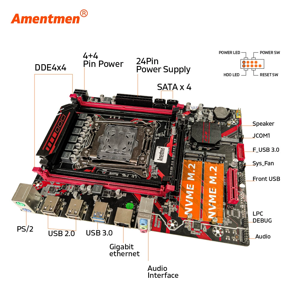 X99GG658 Комбо Nv M Exe5 2680v4 DDR4 2*8G = 16Greg RAM