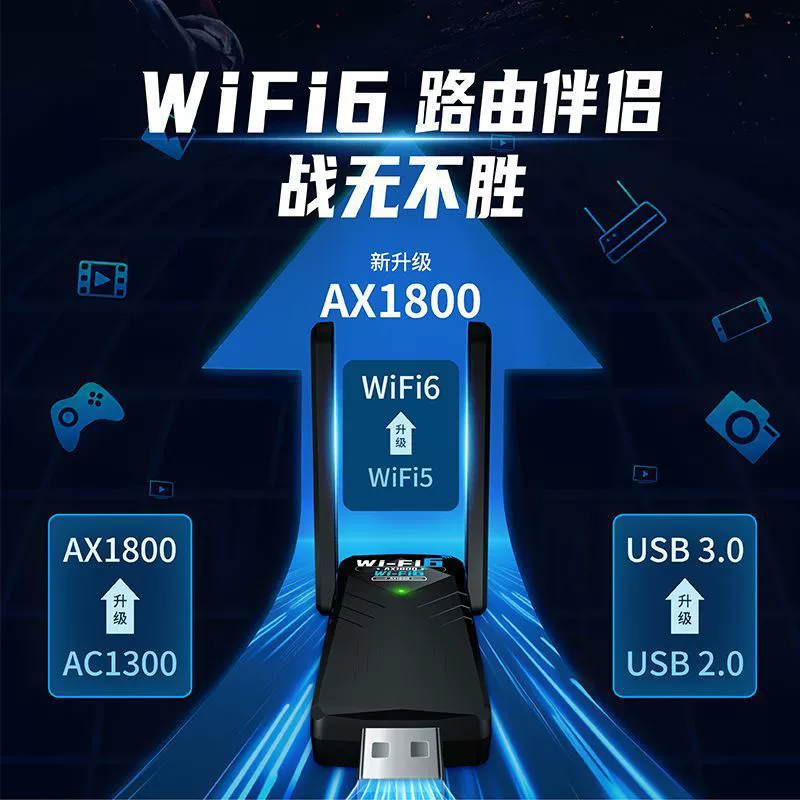 Беспроводная сетевая карта e-sports с драйвер-ом без драйверов wifi6 5G двухдиапазонная гигабитная десктопная приемник Для производителя