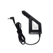 车载笔记本充电器适用于索尼19.5V4.7A电脑车充枪型适配器带USB口
