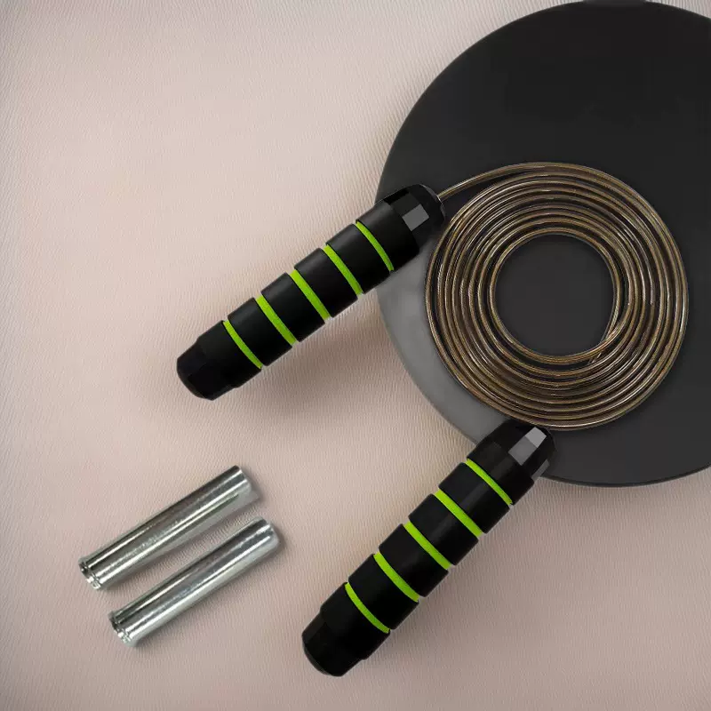 健身器材轴承钢丝跳绳中考学生儿童跳绳批发成人跨境爆款pvc跳绳