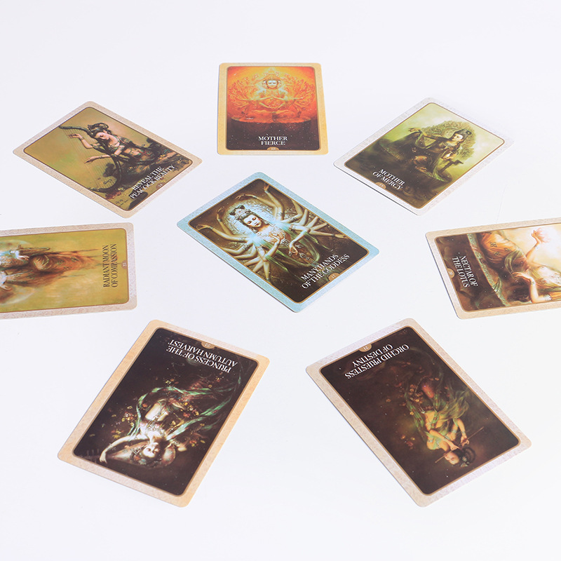 Guanyin Oracle Tarot Cards Spiritual Divination Deck_voghion.com