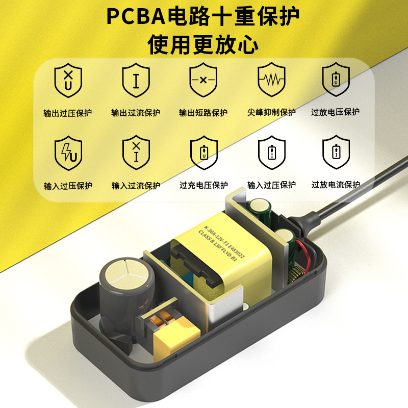 12v4a电源适配器 中规ccc英规ukca美规FCC欧规ce认证 24V2A适配器|undefined