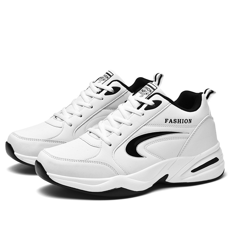 Me's Autum Ad Witer 2025, Ew White Leather Waterproof Casual Sports Shoes, Large Size O-Slip Ruig Shoes For_vogvips.com