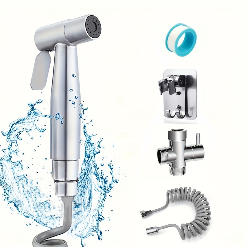 国境を越えた卸売女性用洗浄器セットトイレスプレーガン蛇口浴室トイレブースト洗浄器ノズル|undefined