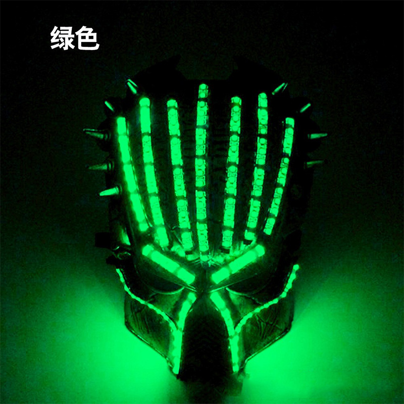 #207 12V-LED铁血战士面具绿色.jpg