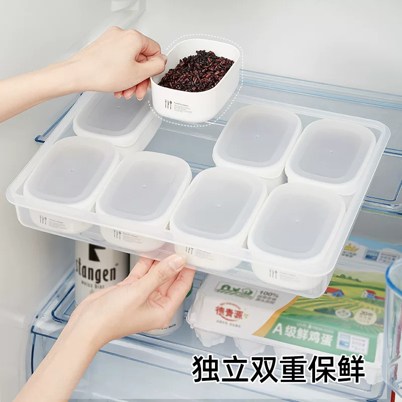 Container, storage box, lunch box, set