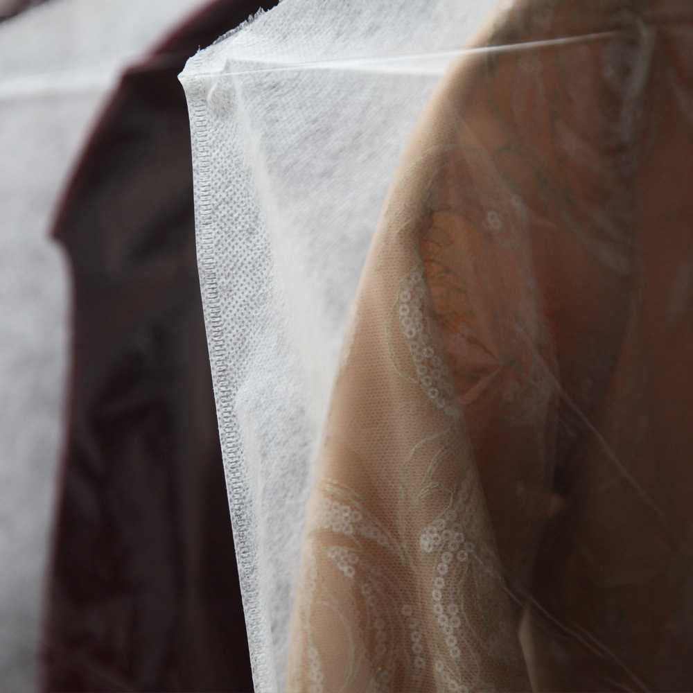 Ropa cubierta de polvo bolsa de ropa colgante plástico doméstico ropa transparente abrigo desechable percha de ropa a prueba de polvo a prueba de humedad