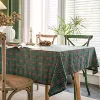 Layered check, Green