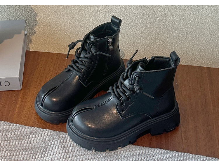 Kinder Stiefeletten Für Mädchen Und Jungen Mit Seitlichem Reißverschluss_voghion.com