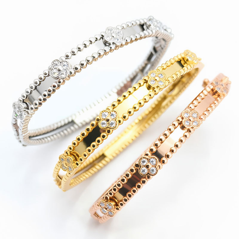High-End Precision Narrow Kaleidoscope Bracelet for Women, Plated with 18K Gold, Fully Inlaid with Diamonds, High-End Feel, Adjustable Open Bracelet, Direct Sales from the Manufacturer High-End Precision Narrow Kaleidoscope Bracelet for Women, Plated with 18K Gold, Fully Inlaid with Diamonds, High-End Feel, Adjustable Open Bracelet, Direct Sales from the Manufacturer