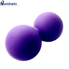 Yoga One-Piece Peanut Ball Fascia Relaxation Shoulder and Neck Massage Deep Tissue Muscle Silicone Ball Cross-border E-commerce