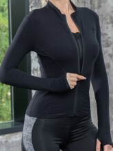 X 78051 Stand Collar Yoga Jacket �٤���� �羳����ѷŷ��