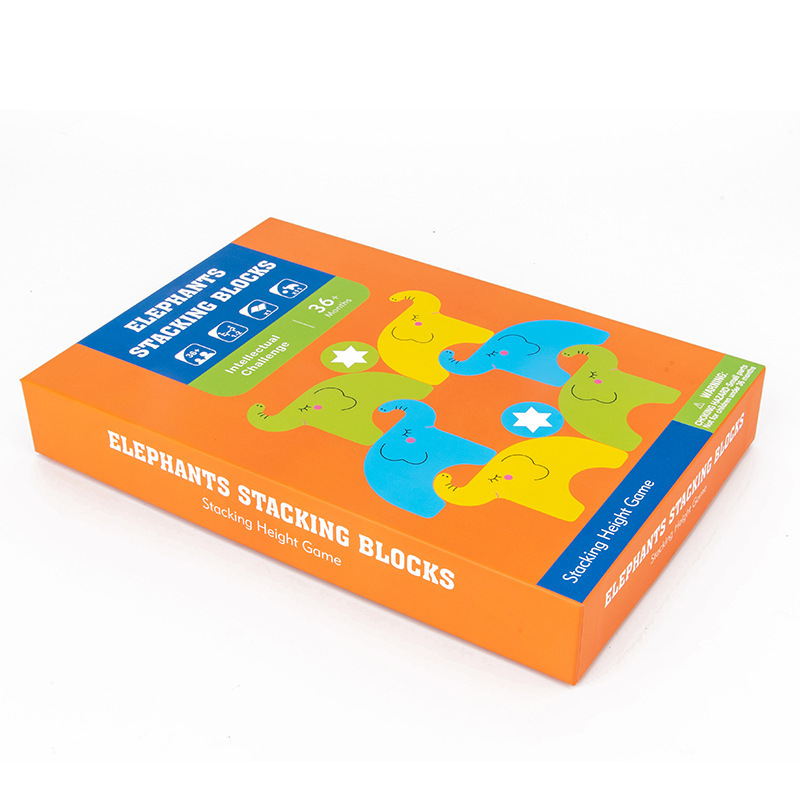 Elefante equilibrio laminado juguetes de bloques de construcción juguetes experimentales científicos juguetes de puzzle para niños ejercicios de equilibrio juguetes de madera