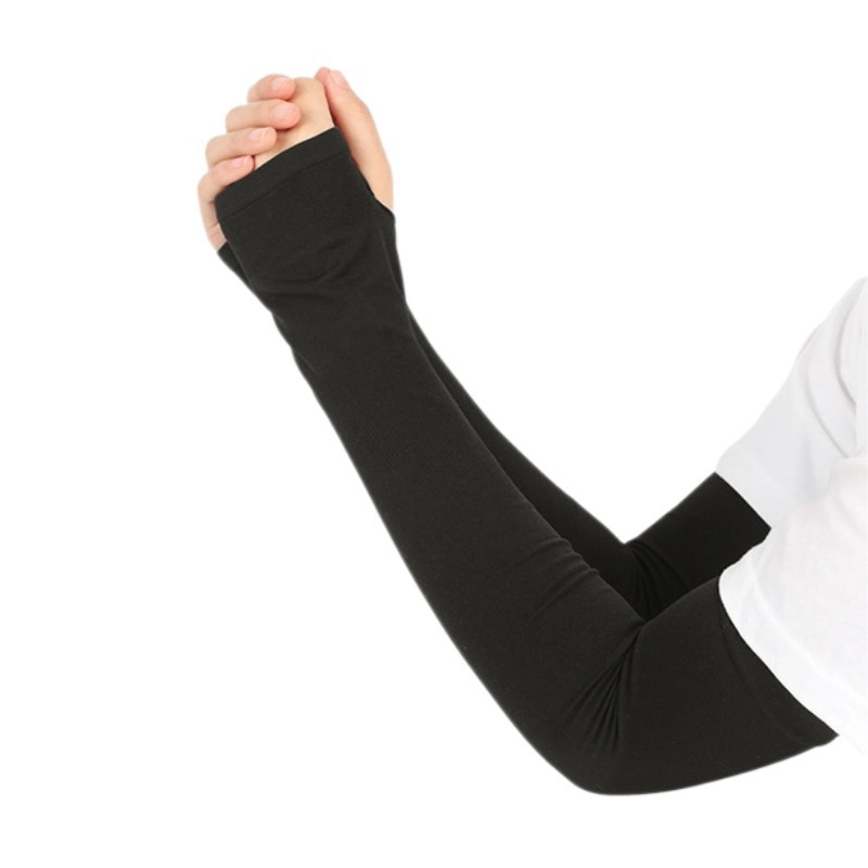Protector solar mangas de brazo protector de hielo ultravioleta guantes delgados conducir hombres y mujeres al aire libre protección solar sensación de hielo image 7