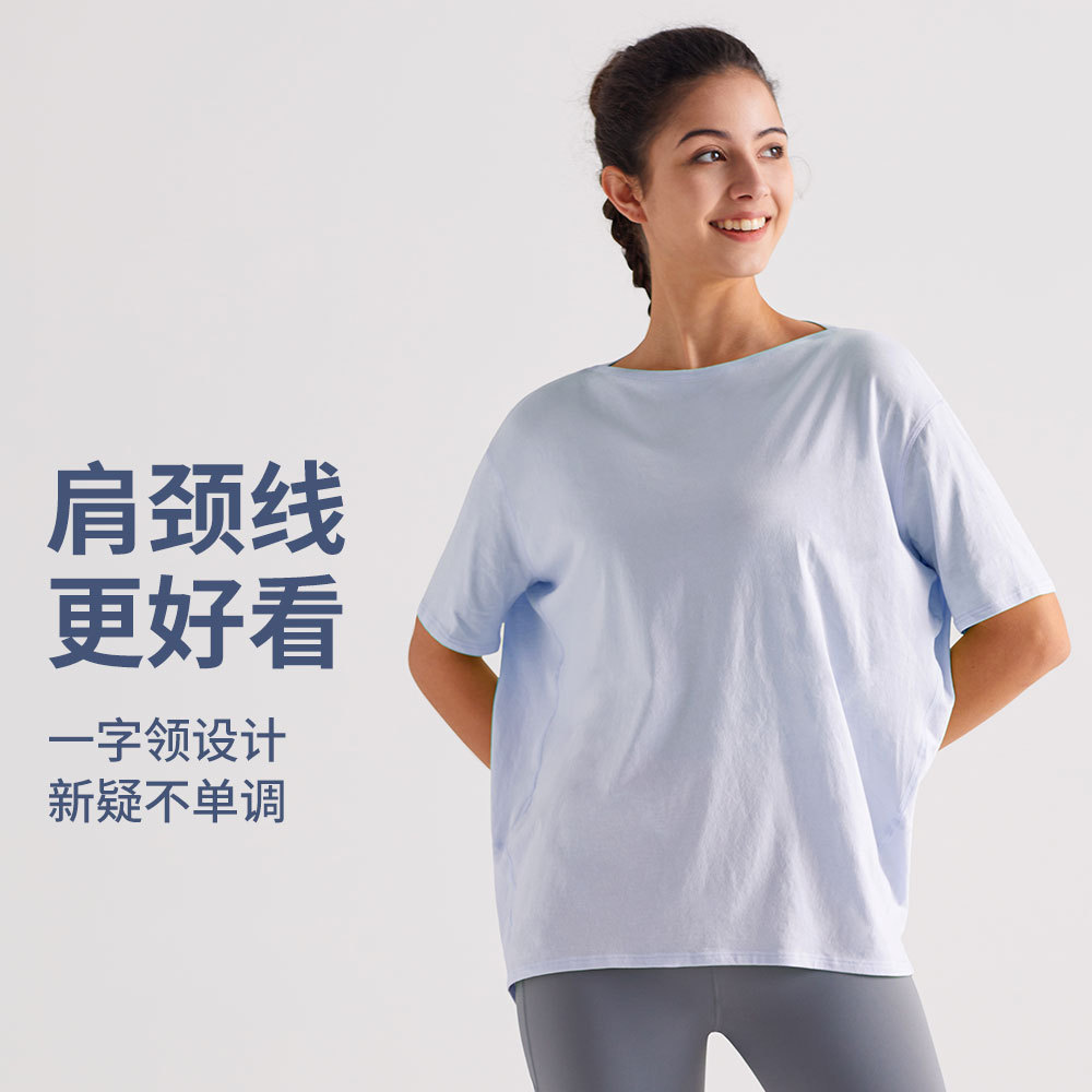 Camiseta deportiva de manga corta para mujer verano transpirable ropa de yoga de secado rápido blusa de entrenamiento chaqueta de tortuga delgada de todo fósforo