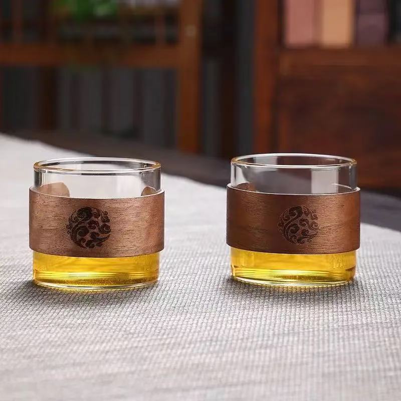 Tetera de vidrio de borosilicato alto resistente al calor con asa para uso doméstico, gran capacidad con revestimiento interior, adecuada para hervir agua y preparar té, envío transfronterizo.