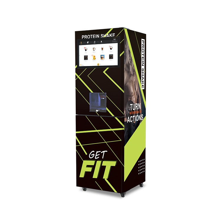 Máquina expendedora de café de autoservicio en lugares comerciales