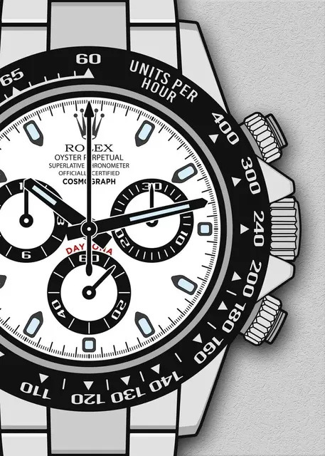 Venta al por mayor de pósteres y pinturas de relojes de renombre mundial para exportación, TikTok, Amazon, Temu, AliExpress, lienzo para pintar