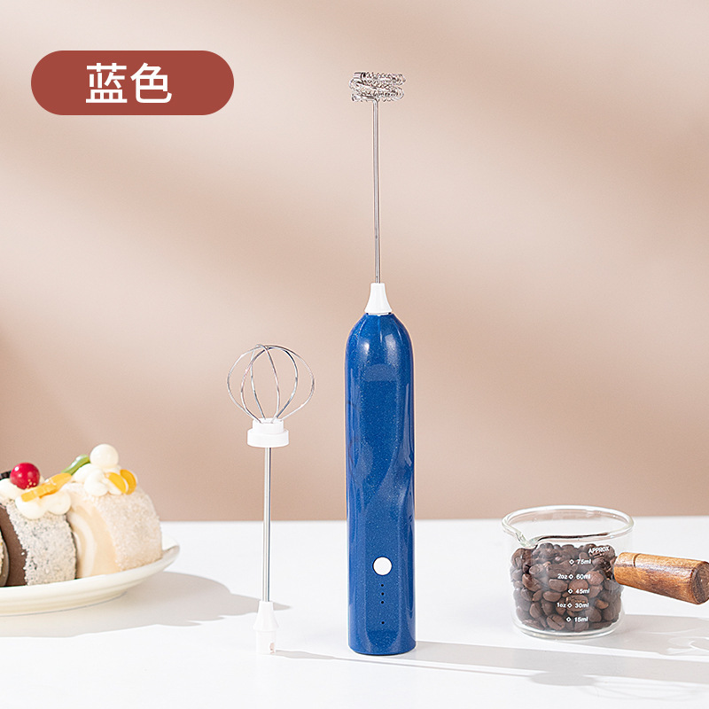 25 年新しい電動ミルク泡立て器家庭用多機能長持ちワイヤレスハンドヘルドミキサー卵ビーター|undefined