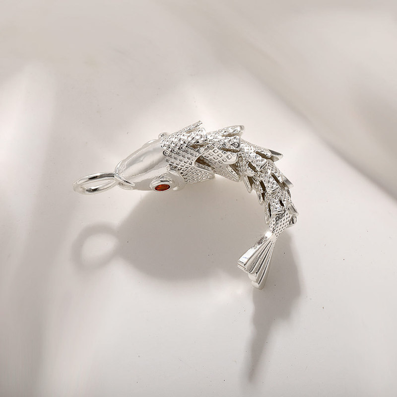 銅メッキ 14 k ゴールド鯉魚ジュエリーペンダントアクセサリージョイント小魚オーシャンブレスレットイヤリングネックレス DIY ペンダントペンダント|undefined