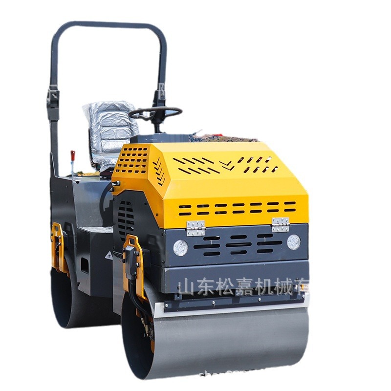 compactación de césped compactación de pavimento de asfalto reparación rodante compactor de 5 toneladas compactor de ruedas dobles