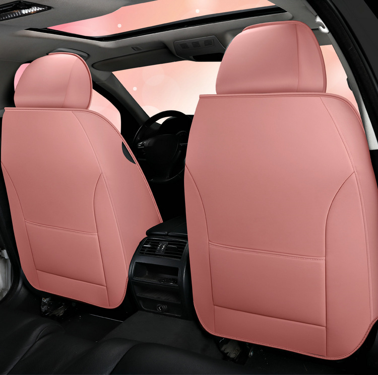 Factory Direct Sales Dropshipping All-Inclusive Leather Car Seat Cover Four-Season Universal Fully Surrounded Seat Cover Women's Seat Cushion