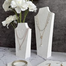 首饰展示架高级感人形立式模特项链架吊坠颈链收纳架陈列拍照道具