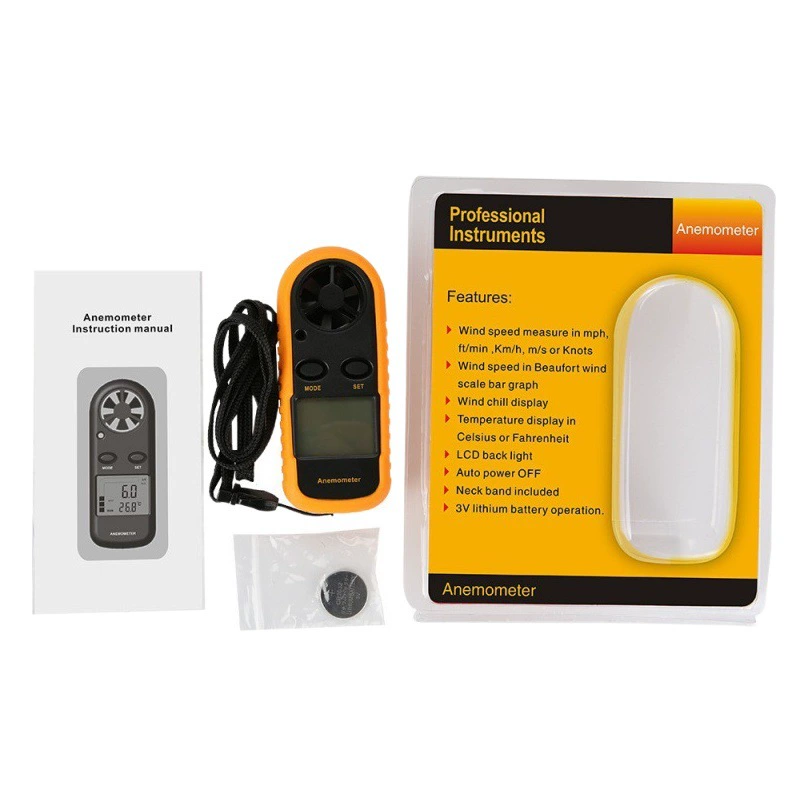 Цифровой анемометр Biaozhi GM816 для измерения скорости ветра, вентиляторов, кондиционеров, компьютеров, оптовая продажа
