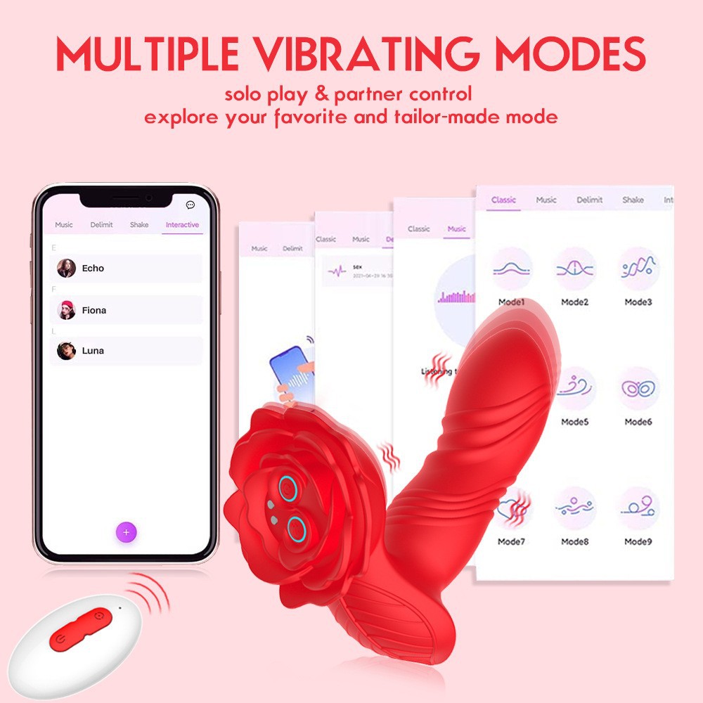 Aurora Vibrator der 3. Generation mit drahtloser Fernbedienung und App-Steuerung für Frauen_voghion.com