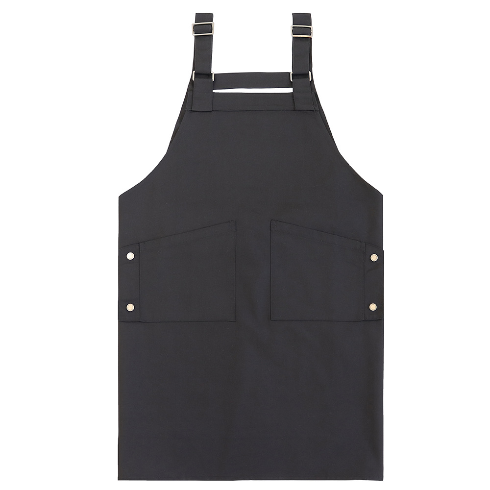 Transfronterizos delantal impermeable logo personalizado correa de hombro restaurante barista ropa de trabajo delantal de cocina doméstica