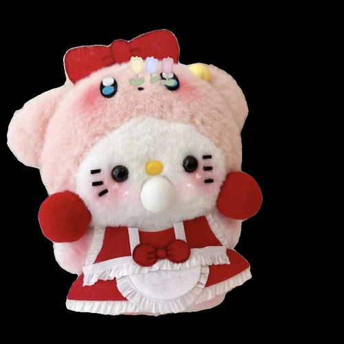 Star Kabi Kitty Cat Diy Recording Bubble Ugly Fish Chicken Cat Squeak Doll Doll Pendant Gift