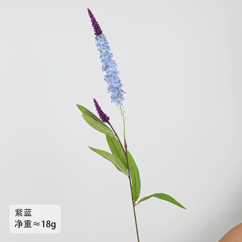 模擬造花、ススキ、セージ、一枝ススキ、リビングルームの家庭用家具、ラベンダー小麦の穂の花束、フラワーアート|undefined