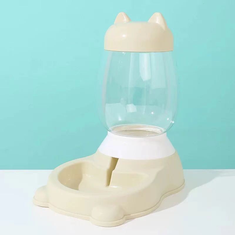 Comedero automático para mascotas, comedero automático de agua para gatos, cuenco para perros de gran capacidad, cuenco antigolpes sobre gatos, cuenco para mascotas al por mayor