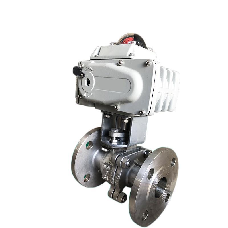 供应 Q941F-16P电动不锈钢球阀304 316 法兰开关型耐耐腐蚀耐酸碱