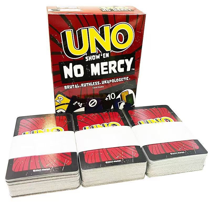 Uno No Mercy Card Game, No Mercy Card Board Game, Poker Cards, Party Game Toy, 168 Cards Uno No Mercy Card Game, No Mercy Card Board Game, Poker Cards, Party Game Toy, 168 Cards