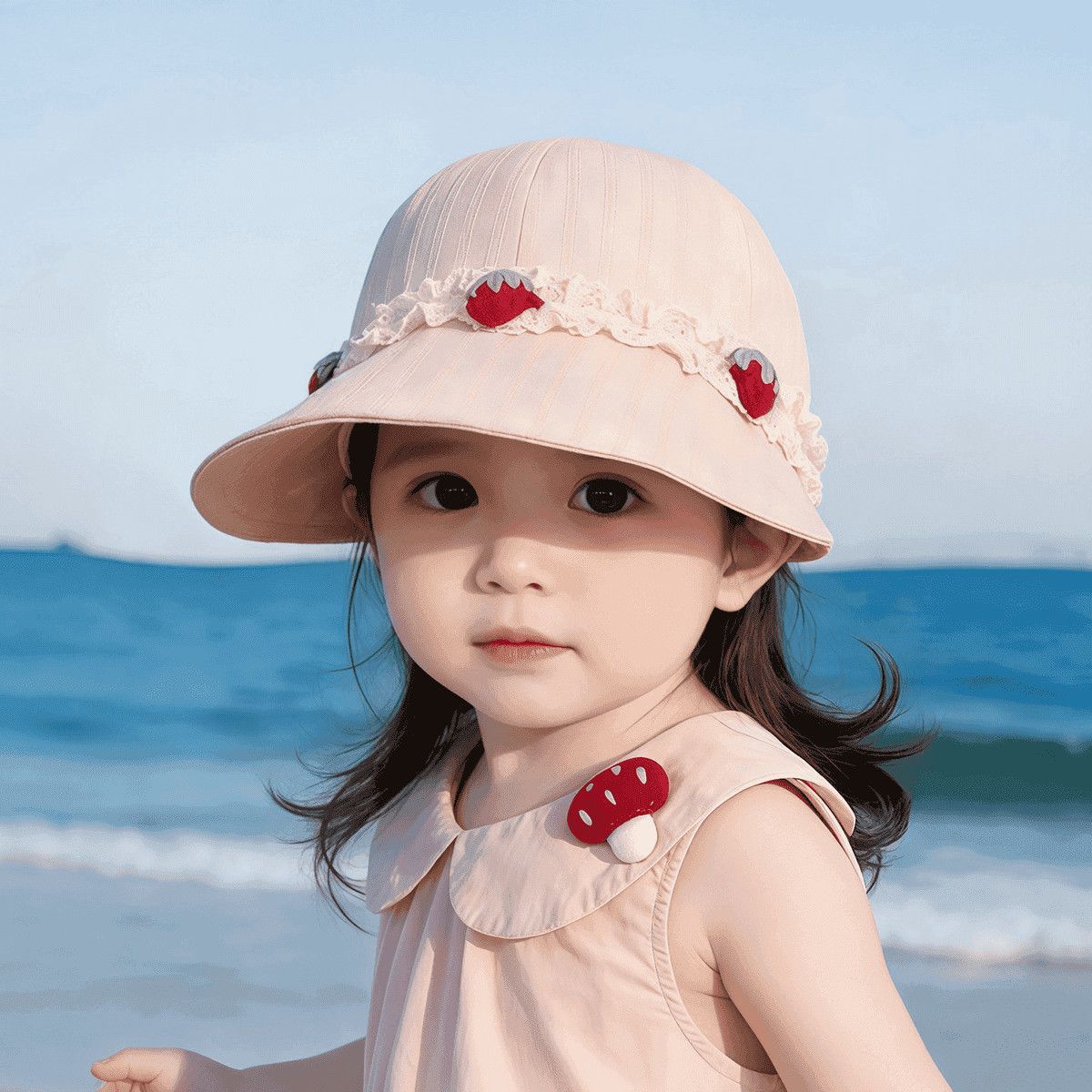 Children's thin sun hat