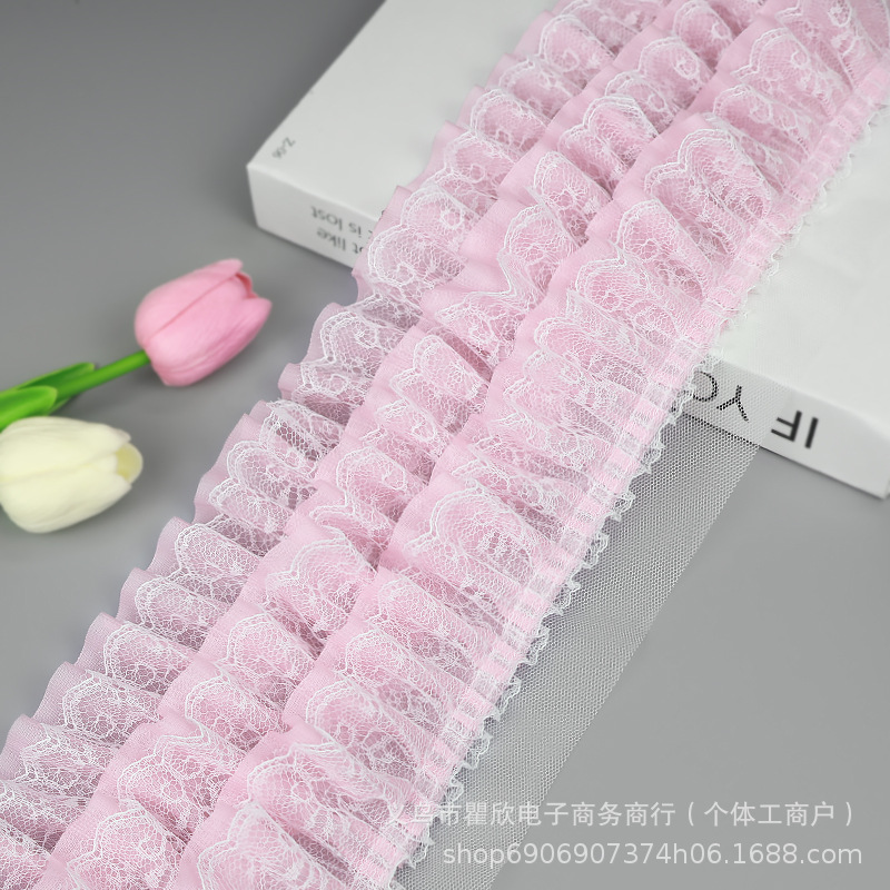 (폭 13cm) 핑크 3겹