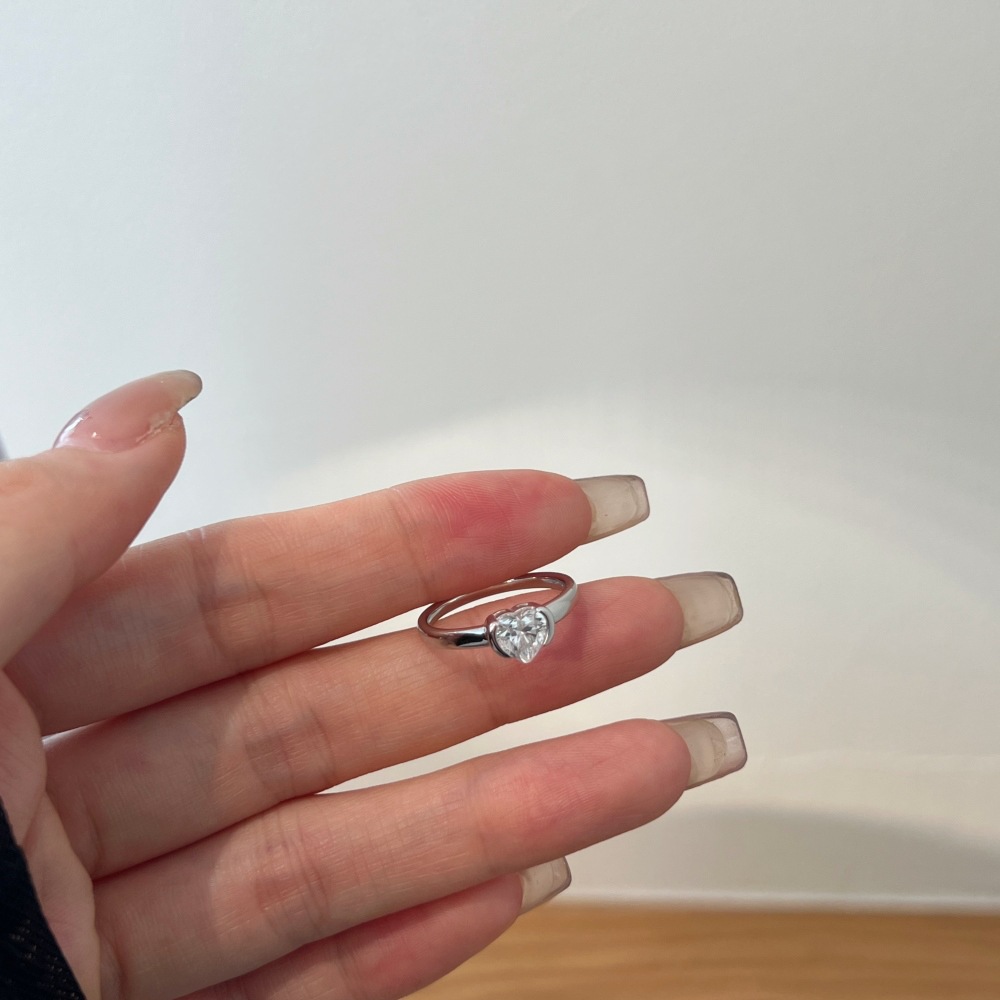 2g Weight Zircon Inlay Material Rings Classification 5, 9 Ring Size Holiday, Daily Occasion 925 Sterling Silver Material Geometric Pattern 2025 Spring and Summer Season Women's Gender Elegant, Simple Style Style 925 Sterling Silver Zircon Geometric Rings 925 Sterling Silver Rings 7