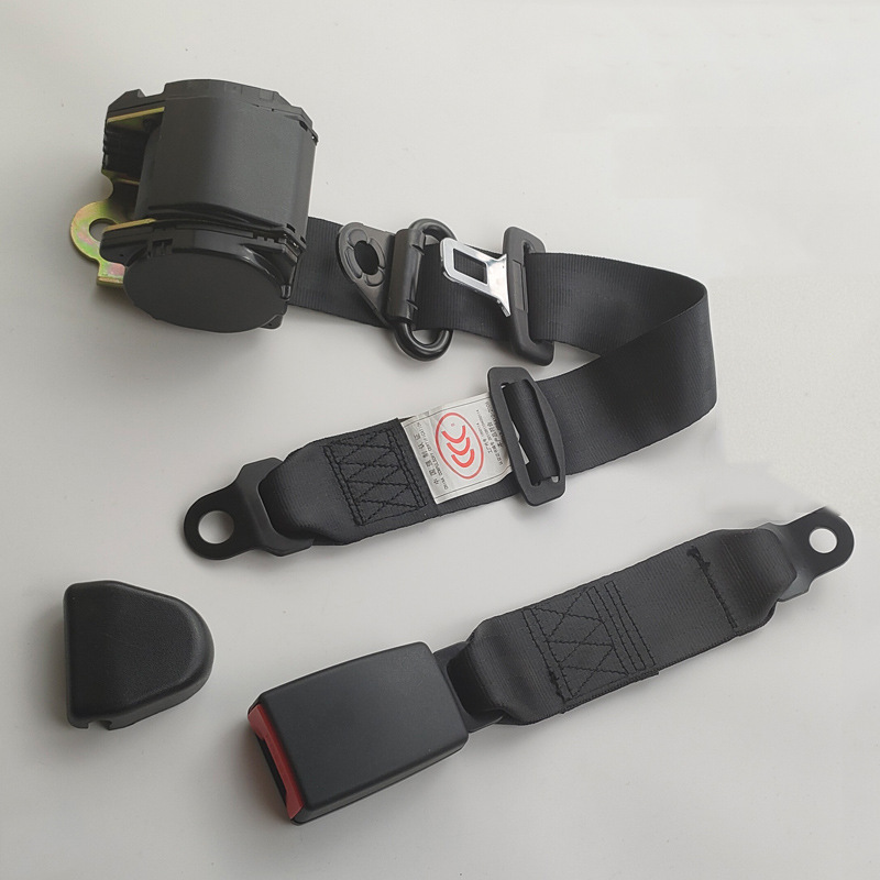 Fully Automatic Three-Point Seat Belt for Passenger Cars, Trucks, and Jeeps, Automatic Retractable Universal Driver's Seat Belt