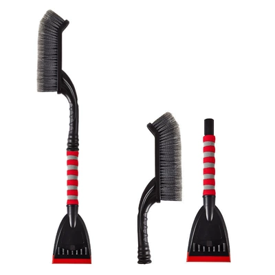snow shovel tool, Kempinq və səyahət - dm148upgraded-red-gray-coloroxford-shovel-head-does-not-damage-car-paint