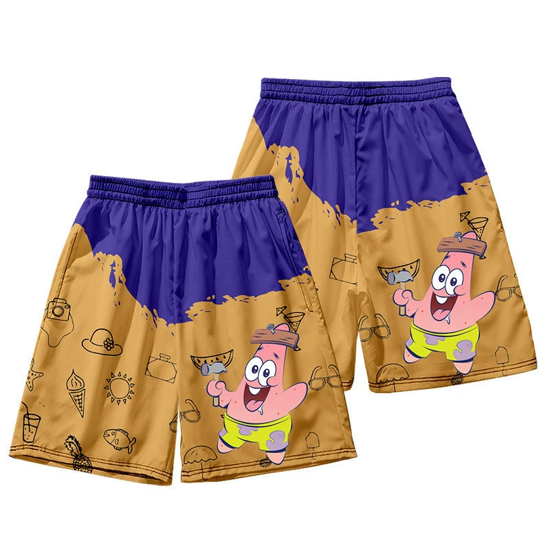 Летние пляжные быстровысыхающие sponge детские шорты для отдыха, 3D цифровая печать сервис