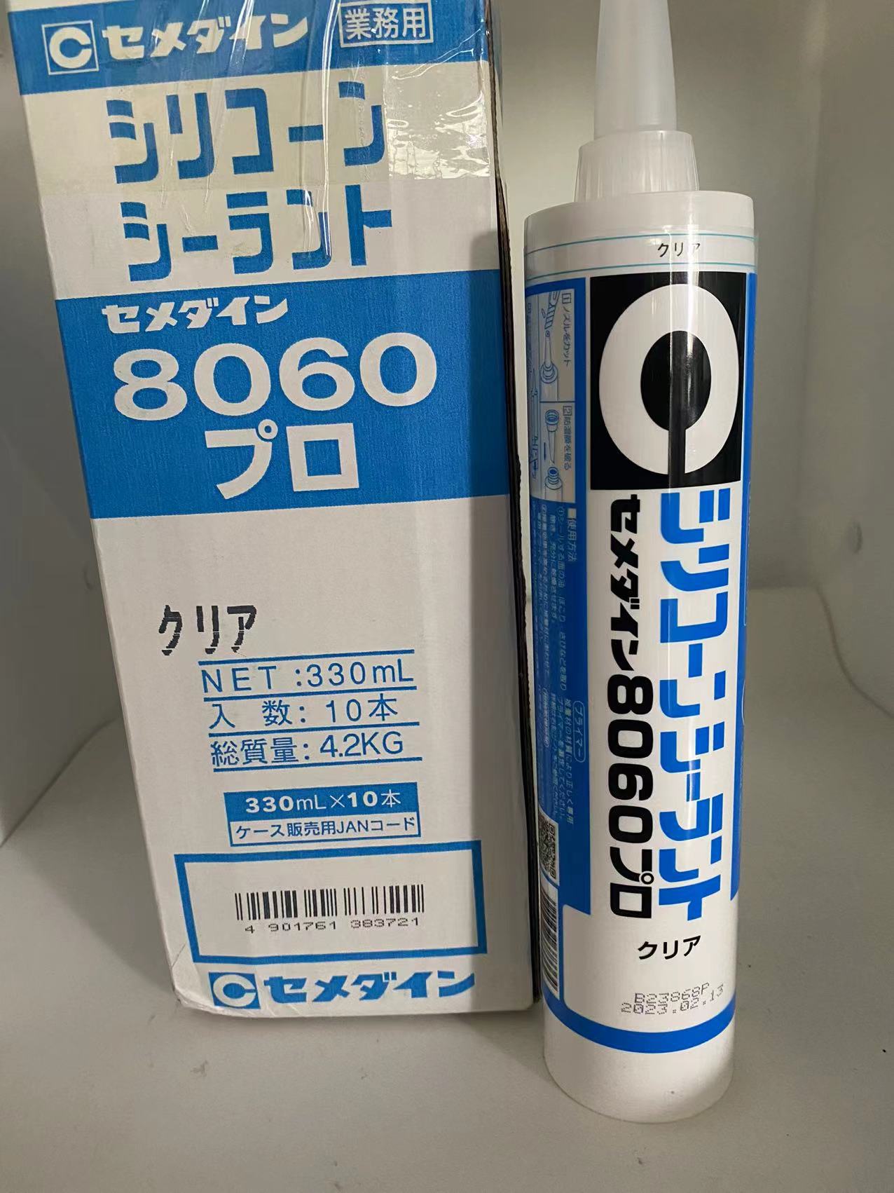 施敏打硬8060胶水建筑防水固定密封耐高温弹性粘接填缝胶SR-04