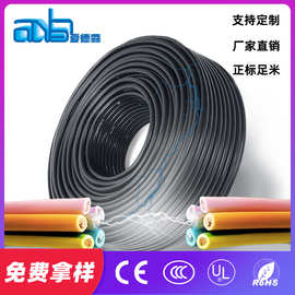 爱德森铁氟龙PVC护套线编织屏蔽线高温护套线电动车插头线