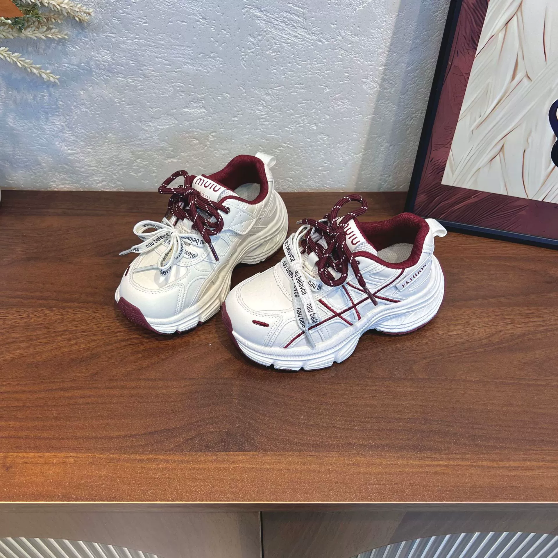 26 паровая новые детские стильные цветными блоками кроссовки-«dad shoes», удобные и дышащие спортивные кроссовки для мальчиков и девочек, стиль ins повседневная обувь