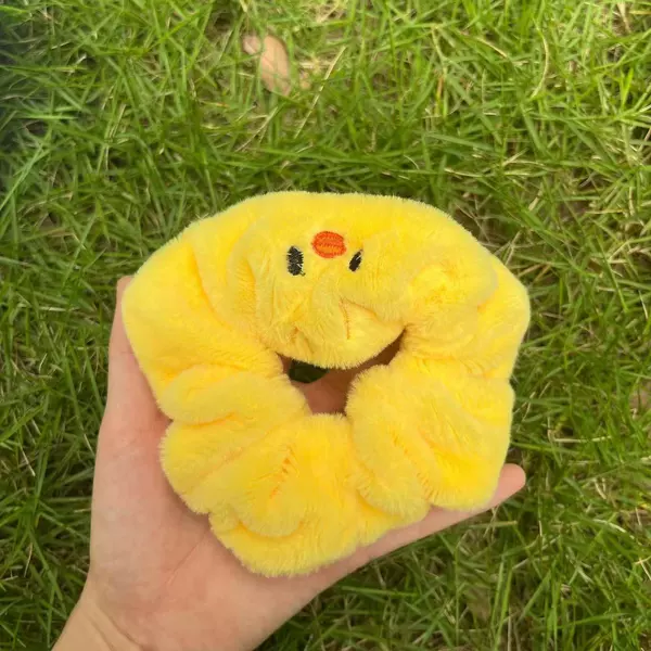 SK yellow chicken large intestine black hair circle