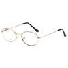 Trend fashionable glasses solar-powered, metal sunglasses, 2022, Korean style